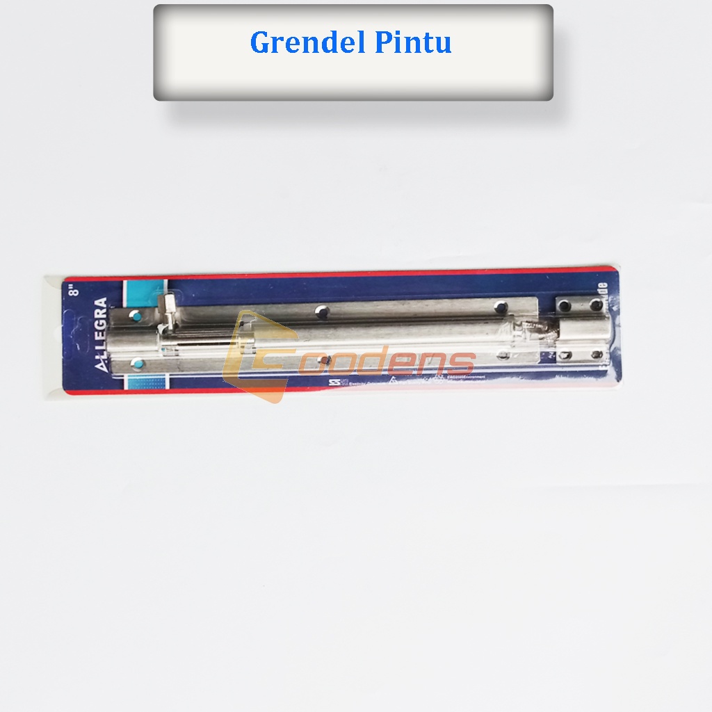 Grendel Pintu 8 Inch Slot Kunci Pintu Jendela Stainless Steel