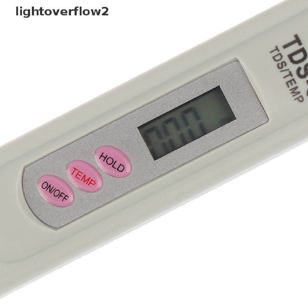 (lightoverflow2) Pena TDS Meter Digital Untuk Mengukur Kualitas Air