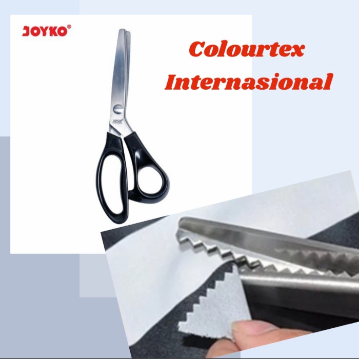 

Hari Ini Gunting Kain Stainless Steel Zig Zag Joyko Zz-85 Hitam Limited