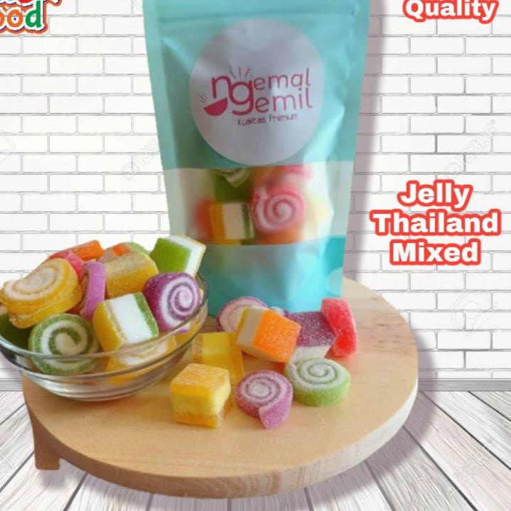 

BEST SELLER Jelly Thailand Mixed / Jelly Roll / Jelly Lapis / Jelly Thailand / Jelly Buah YU7,,,