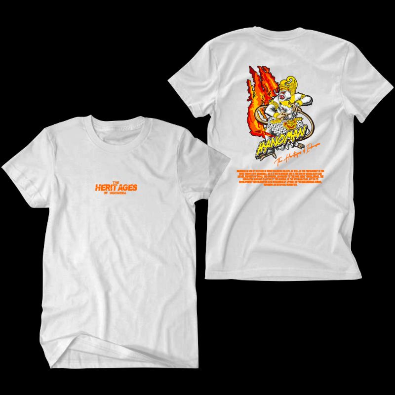 KAOS DISTRO HANOMAN ANOMAN OBONG LENGAN PENDEK