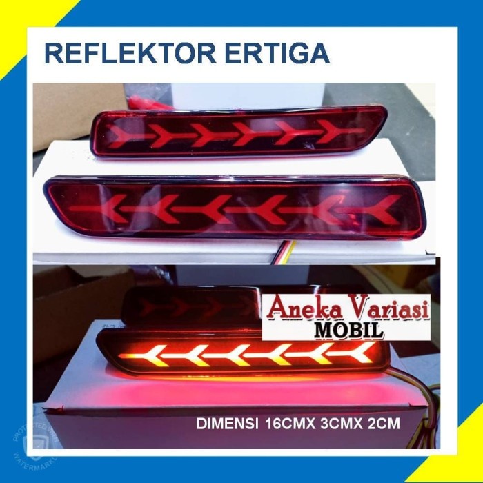 REFLEKTOR ERTIGA / LED BEMPER / VARIASI LAMPU MOBIL