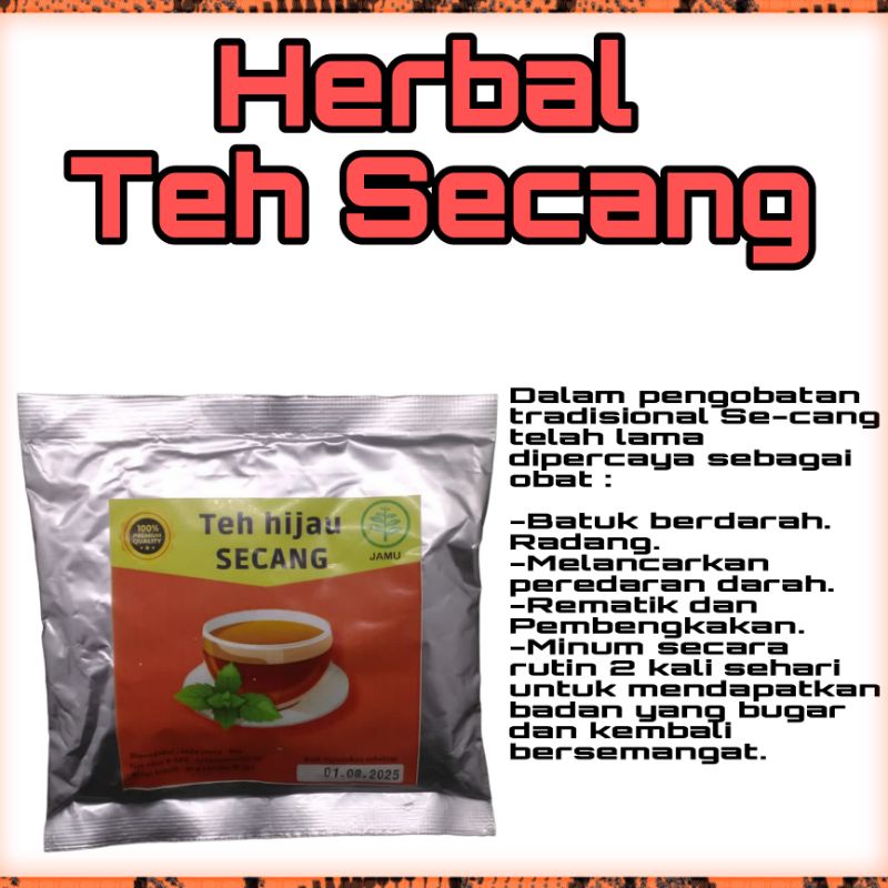 

Teh Secang Herbal Batuk, radang dan melancarkan peredaran darah