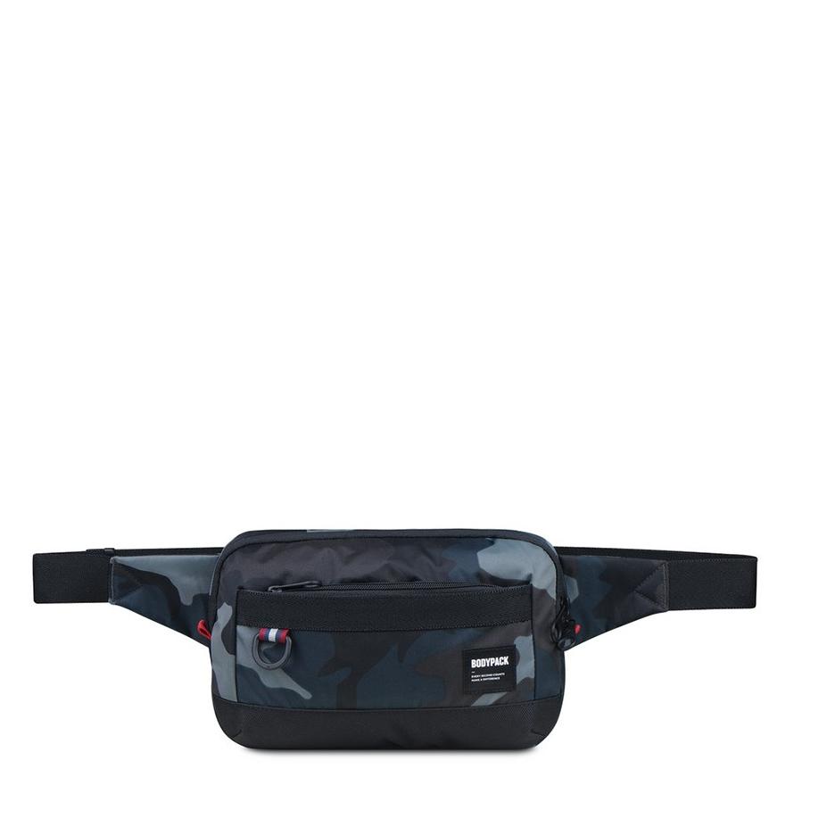 Harga Termuraah Tas Pinggang Bodypack Flyker Waist Bag - Hitam