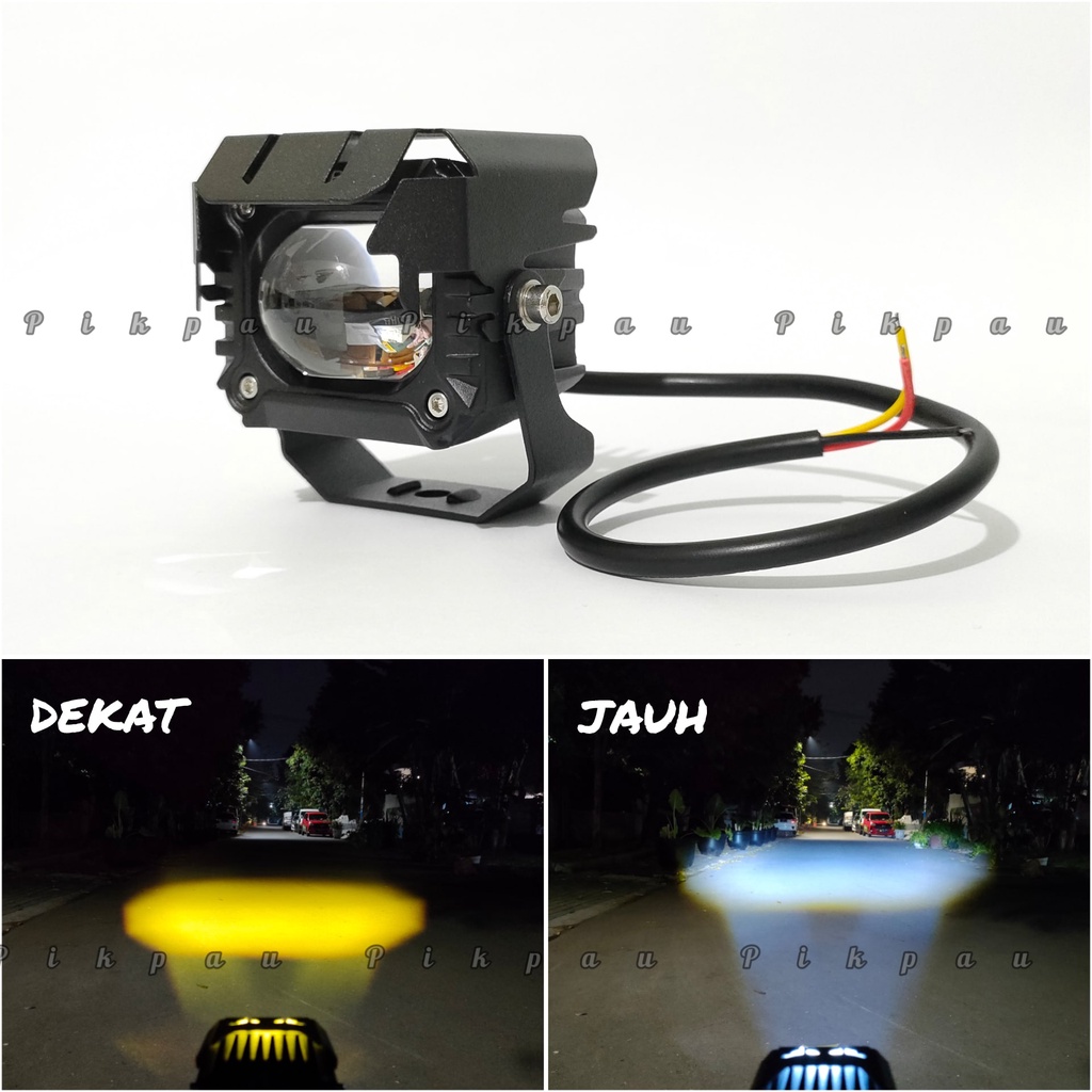Lampu Tembak Sorot LED Tipe Laser Transformer 1 Mata High Low