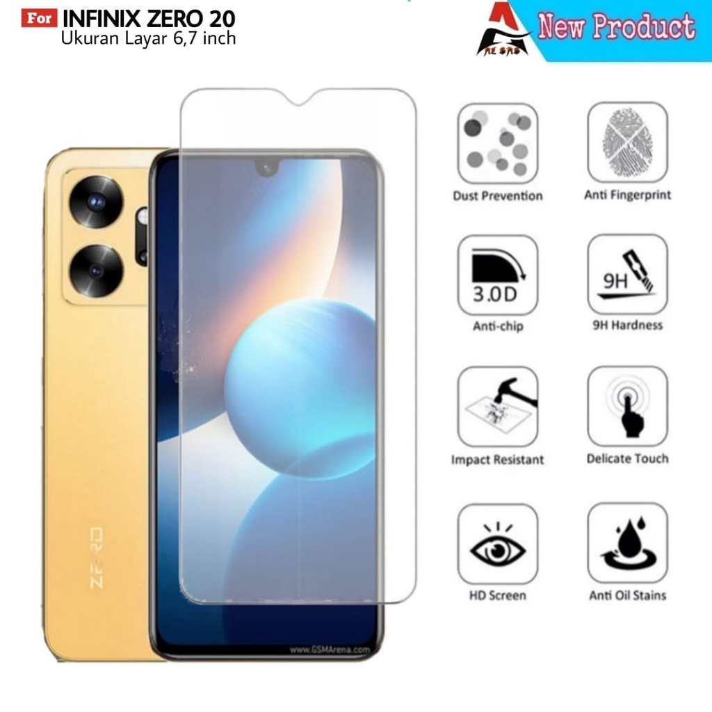 Tempered Glass INFINIX ZERO 20 Screen Protector Handphone