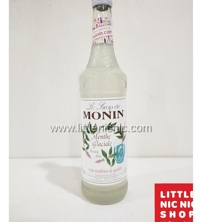 

Top banget--Sirup MONIN SYRUP Frosted Mint - Menthe Glaciale 70 CL (700ml)