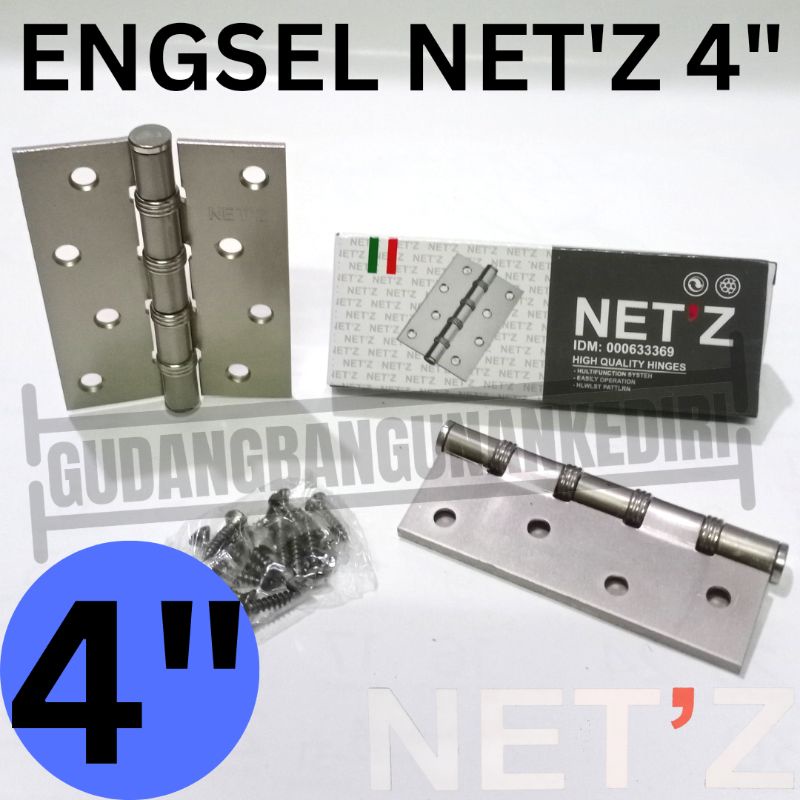 engsel pintu Tebal 4 inch 4inch 4&quot; GRT Netz