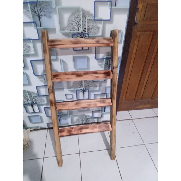 tangga kayu/tangga pembantu pijakan/tangga