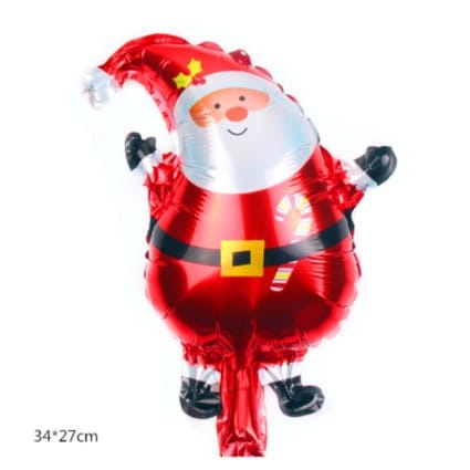 familytoys BALON FOIL SANTA balon natal balon dekorasi merry christmas B016