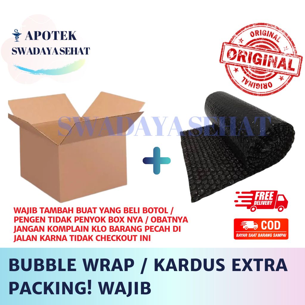 Bubble Wrap Kardus WAJIB Extra Proteksi Untuk Belanja Anda  - Untuk Botol Mudah Pecah Rawan Tumpah