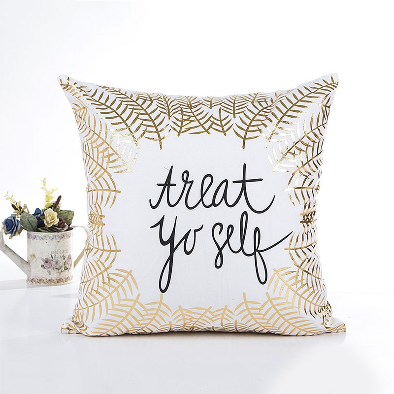 ETFELICEL Gold Series Pillow Cushion Cover / Sarung Bantal Bludru Sofa Kursi Vintage