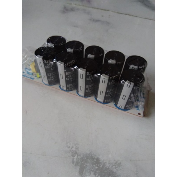 PSU 10 ELCO EPSILON 4700 uf 50 v ORIGINAL 4700UF 50V