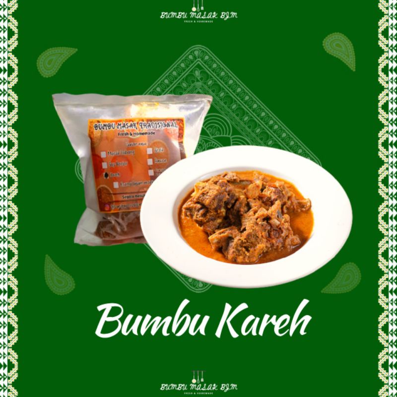 

Bumbu Kareh Kemasan Pack 250gr