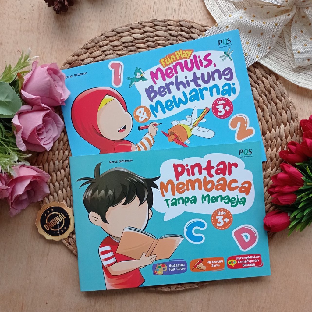 Buku Anak Pintar Membaca Tanpa Mengeja