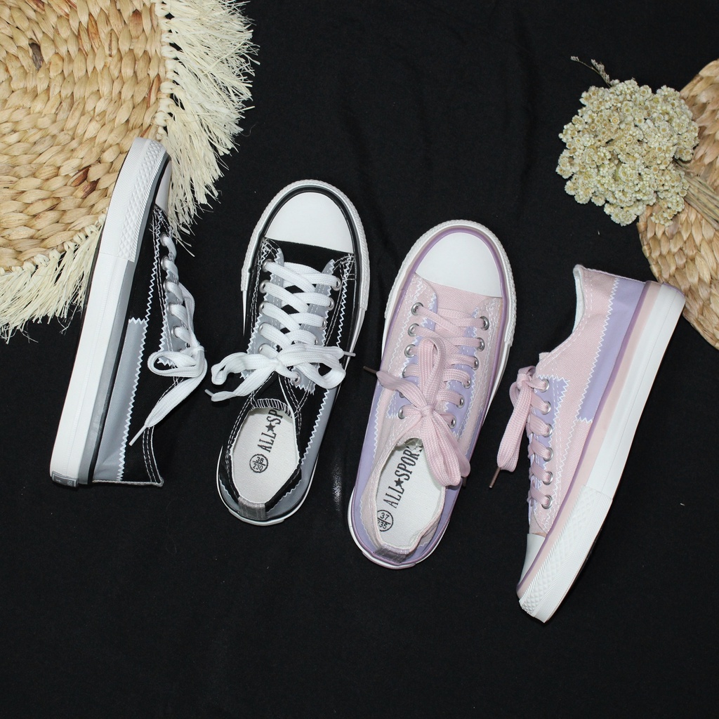 Free Box Sepatu Sneakers Import Sepatu Wanita Korea Sneaker Korea Best Seller NS F25 Sepatu Wanita Kekinian Sepatu Fashion Wanita
