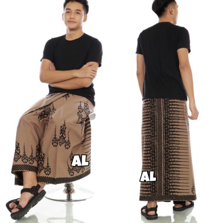 SARUNG BATIK | SARUNG KANG SANTRI MOTIF AKSARA JAWA HANACARAKA|SARUNG GUZ AZMI MOTIF WAYANG "FM.18Oc