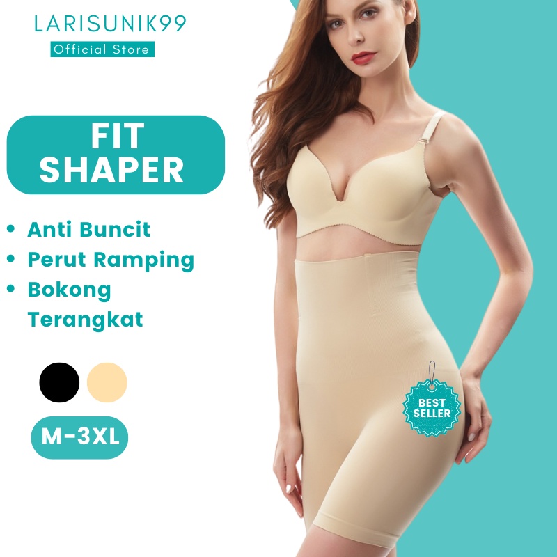 Celana Pembakar Lemak Munafie Fit Shaper Sepaha Pakaian Dalam Wanita Korset Pelangsing Underwear