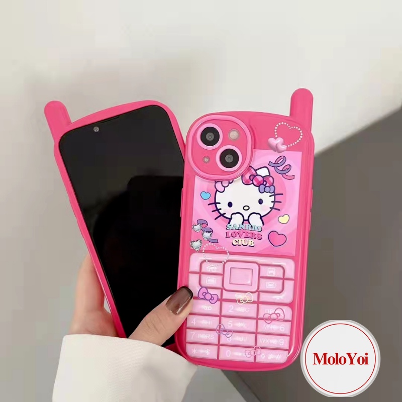 Soft Case Hp Gambar Hello Kitty Untuk IPhone 11 / 12 / 13 / 14pro MAX / 7 / 8plus / XR / X / XS MAX / SE