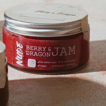 

COD✔️NUDE Berry & Dragon Jam Sugar Free Strawberry (Selai) Keto Friendly / Diet,Vegan, Gluten Free Spread|SQ5