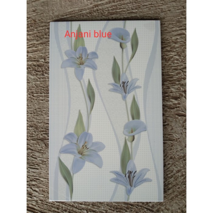 KERAMIK DINDING 25X40 ANJANI BLUE GLOSSY - ROSALIA