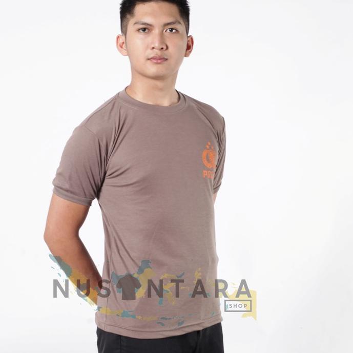 Trend Polisi Kaos Polri Kerah Tinggi & Pendek Kaos Dinas polisi Dalaman polisi Kaos Bhayangkara Indo
