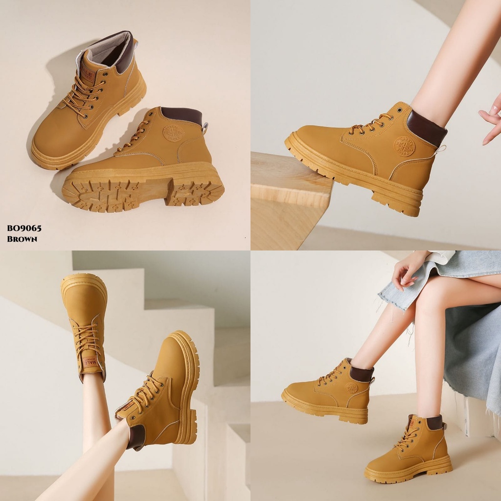 WYN SEPATU BOOTS FASHION KOREA BO9065