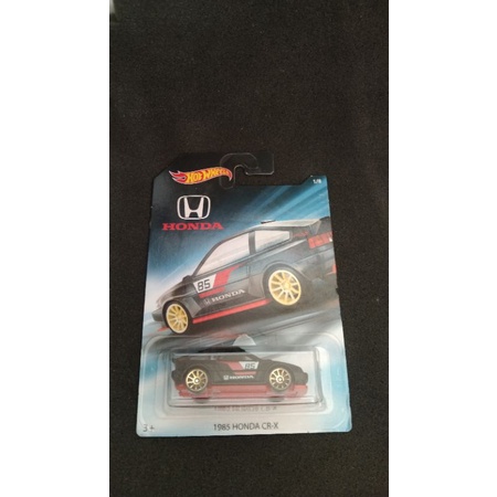 hot wheels 1985 honda crx hitam