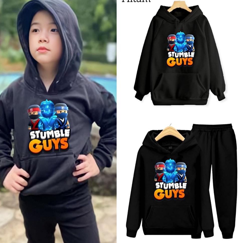 N5M7 YVF - SWEATER HOODIE ANAK STUMBLE GUYS DYNAMITRON SETELAN NINJA Best Terlaris