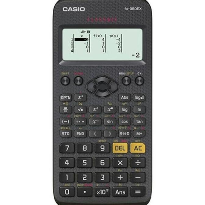 

MURAH/ CASIO FX-350 EX ~ KALKULATOR ILMIAH/SCIENTIFIC CALCULATOR 350EX E8576TRB