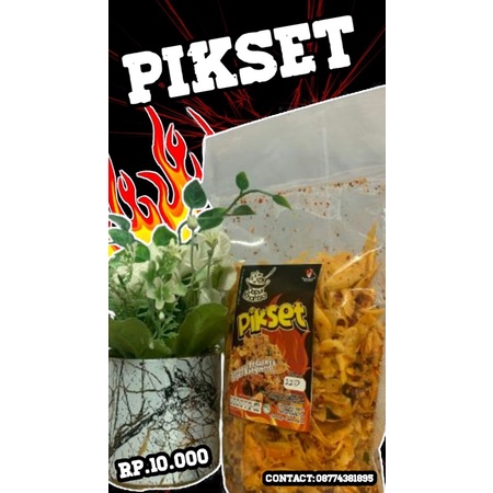 

kripik singkong pedas (pisket)