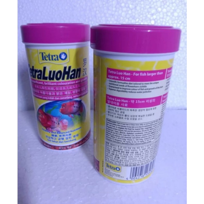 TETRA LOUHAN PAKAN IKAN LOUHAN 86GRAM