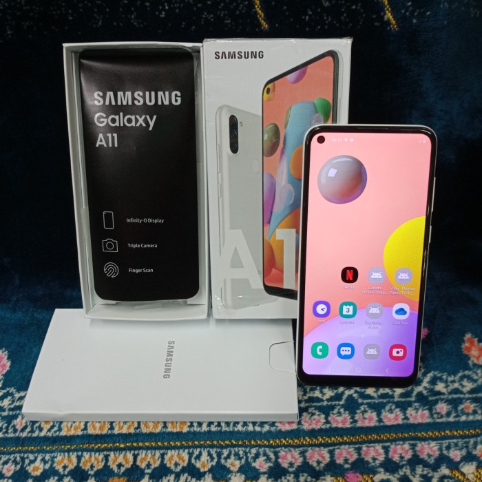 Samsung Galaxy A11 3GB/32GB Second Mulus Like New - Fullset
