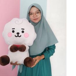 limited Edition✔️Boneka BT21 Cute Baby Sitting JUMBO Cooky Tata Chimmy Koya Rj Unofficial|SQ5