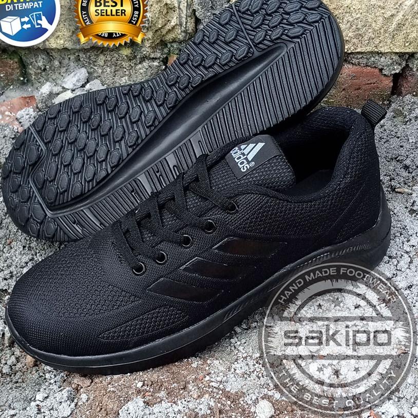 Jual New Stock PROMO BTS KEMBALI SEKOLAH !! SEPATU SEKOLAH HITAM POLOS