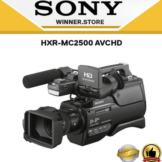[ Promo ] Handycam Sonyhxr-Mc2500 Avchd ; Camcorder Sony Hxr Mc 2500 - Drone Kamera Dan Aksesoris