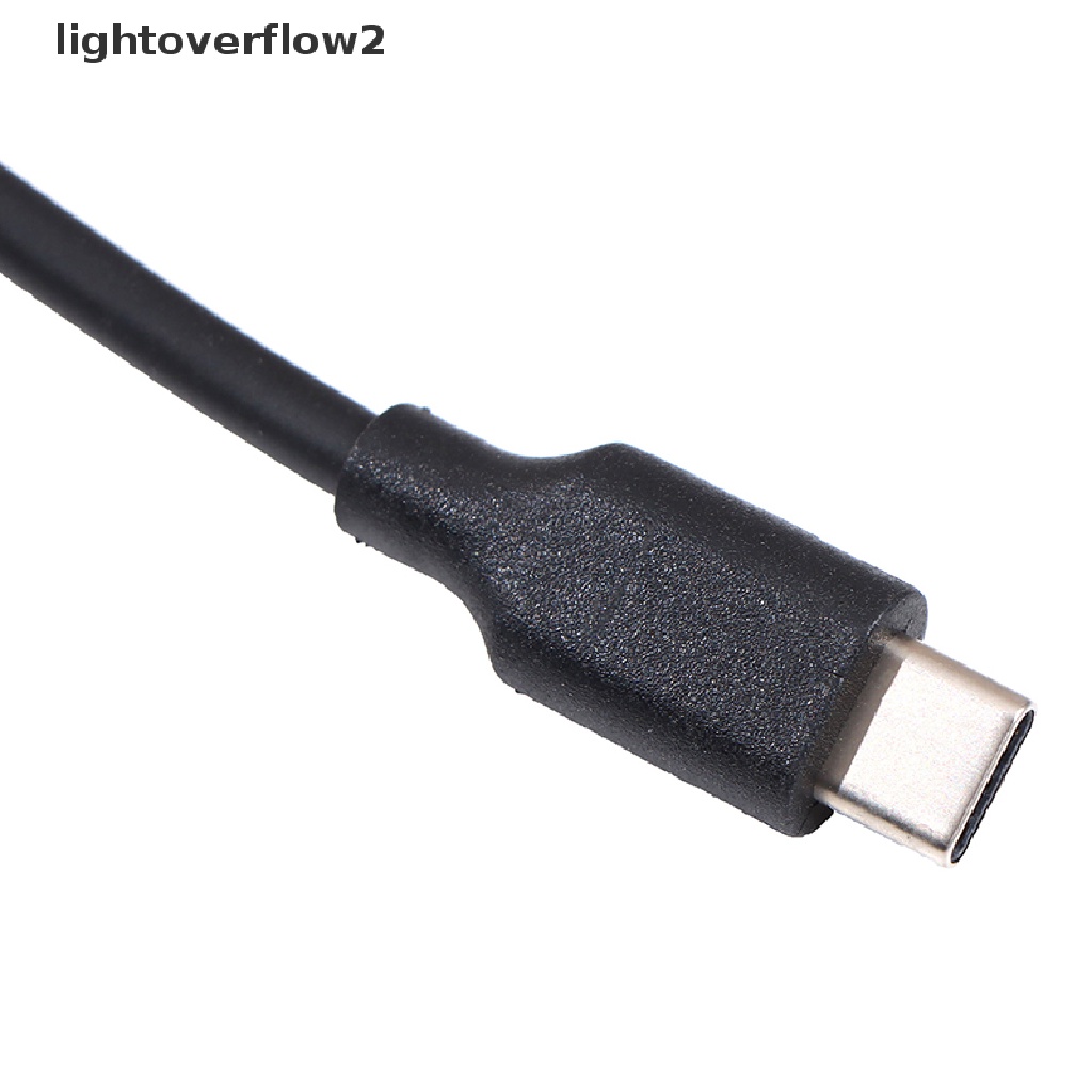 (lightoverflow2) Adapter Power Charger Laptop OEM Tipe C 65W 20V Untuk Lenovo ADLX65CLGC2A