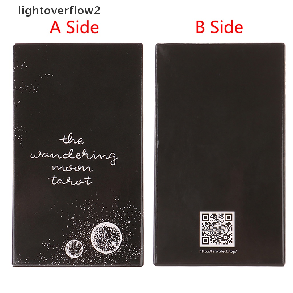 Lightoverflow2 Mainan Board Game Kartu Tarot Ramalan Bulan Untuk Keluarga / Pesta
