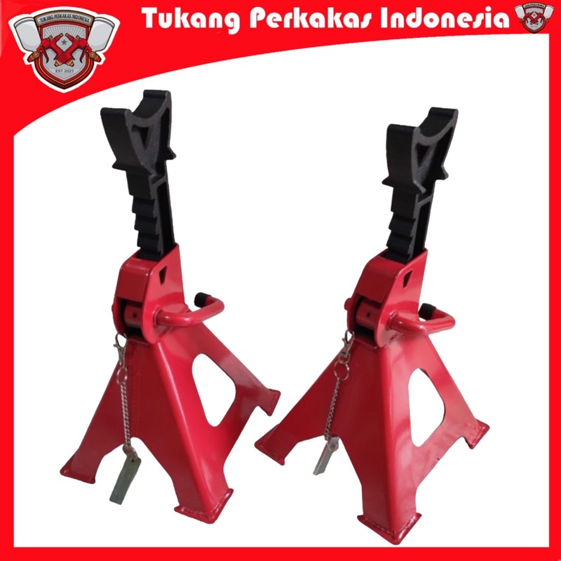Jack stand mobil 3 ton Tahanan dongkrak 3ton 1set 2buah
