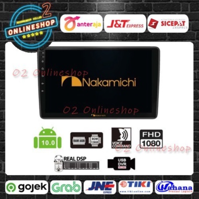 Jual accessories Nakamichi Elite Pro 10 inch NA-3012i RAM 6GB ROM 128GB an Diskon