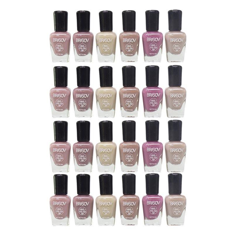 KUTEK BRASOV WARNA HALAL MURAH 8ML | CAT KUKU NAIL POLISH 8ML BPOM