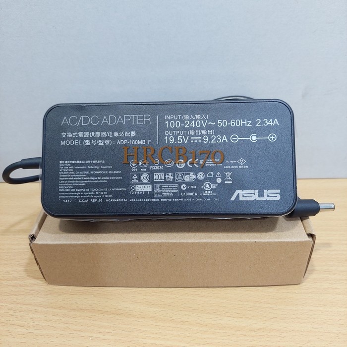 Adaptor Charger Laptop Asus ROG 19.5V-9.23A Dc: (6.0*3.7mm) 180W -HRCB