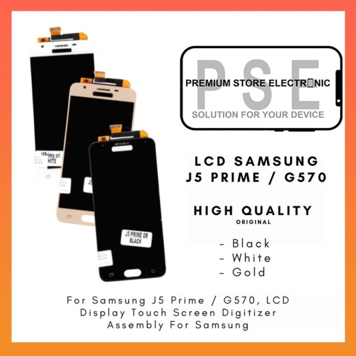 LCD Samsung J5 Prime G570 Fullset Touchscreen Garansi 1 Bulan