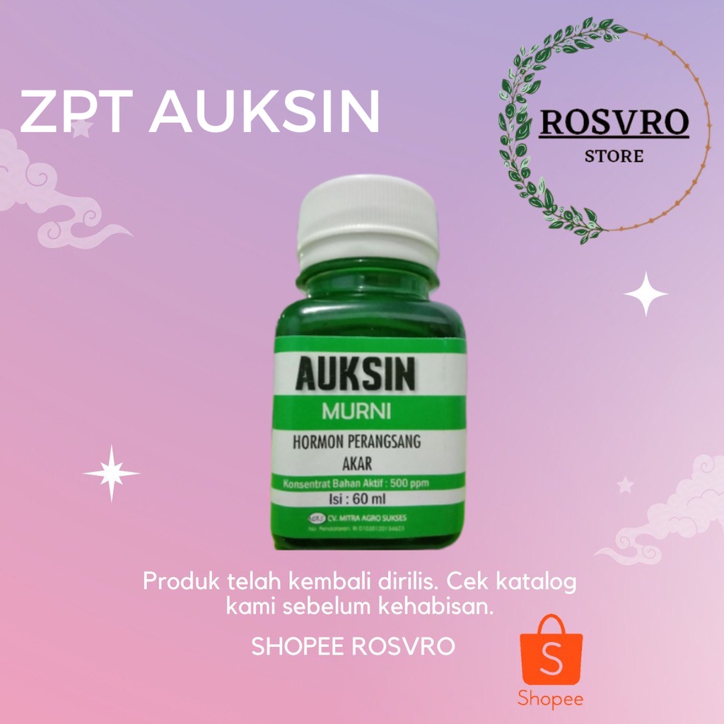 ZPT AUKSIN PUPUK PERANGSANG AKAR PUPUK BONSAI 60 ML