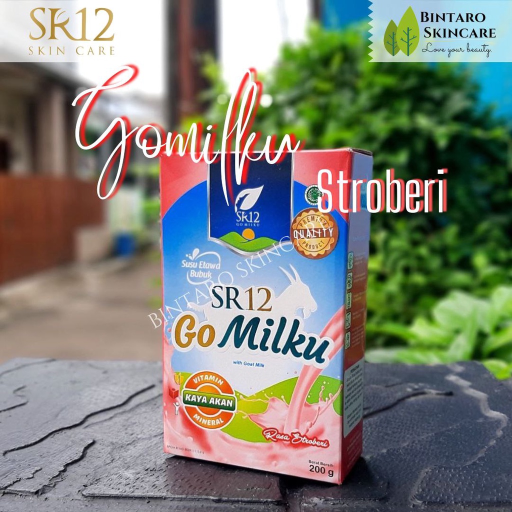 

Go Milku SR12 Strawberry Susu Kambing Etawa Bubuk Stroberi Herbal Ibu Hamil Semua Umur Anak Lansia