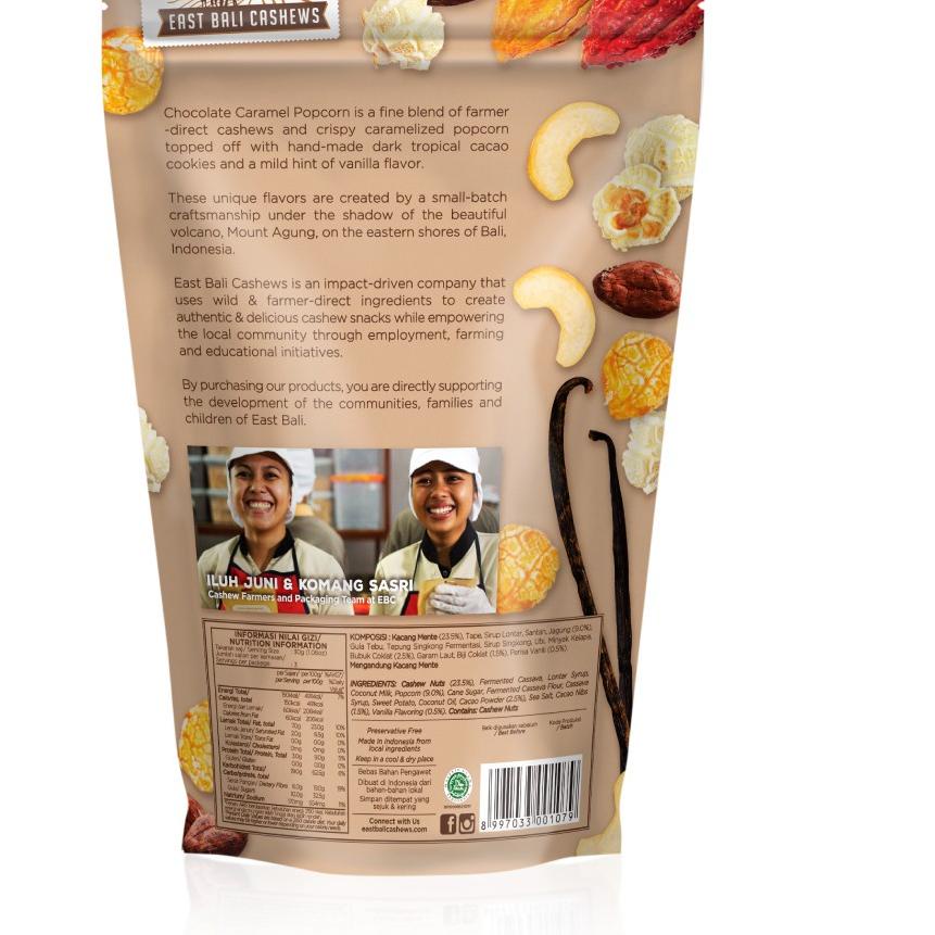 

✨COD✨ Popcorn Cokelat Karamel - Popcorn Chocolate Caramel 90g 