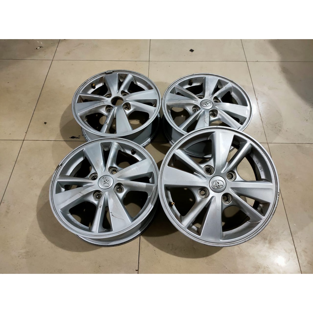 Velg STD AVANZA Veloz Ring 15 Lebar 5 SILVER