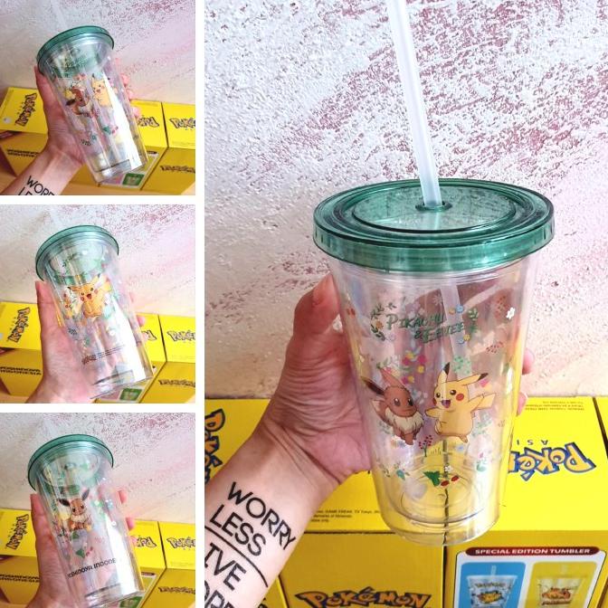 Tumbler Pokemon Asia Original Yoshinoya Special Edition Terbaru
