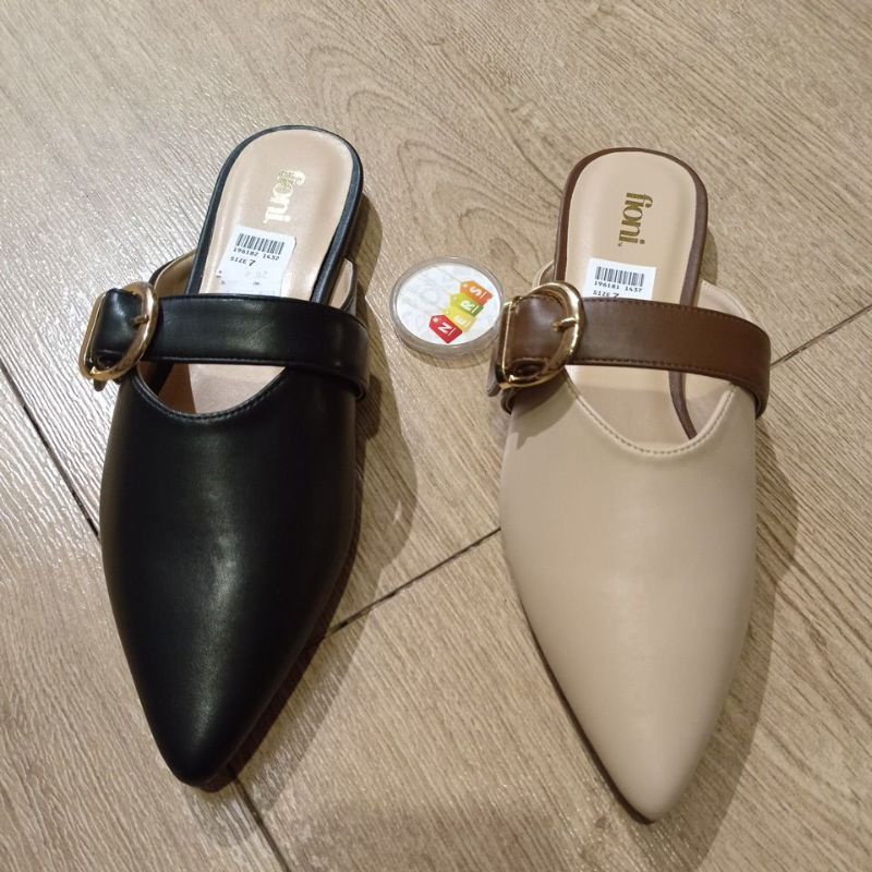 Payless Flatshoes - BUCKLE MULE 196182 196181 BY FIONI