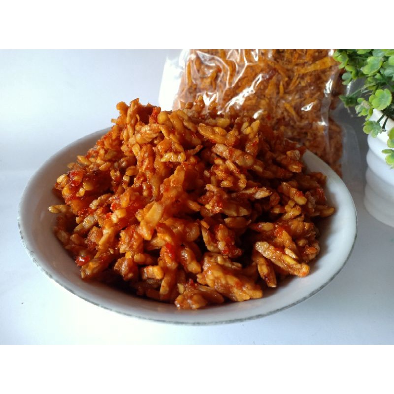 

Kering Tempe pedas manis, cocok buat lauk, tahan hingga 2 bulan